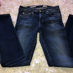 AG The Stilt Cigarette Jean Size 27